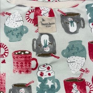 Burt's Bees Kids Festive Mug Print Shirt